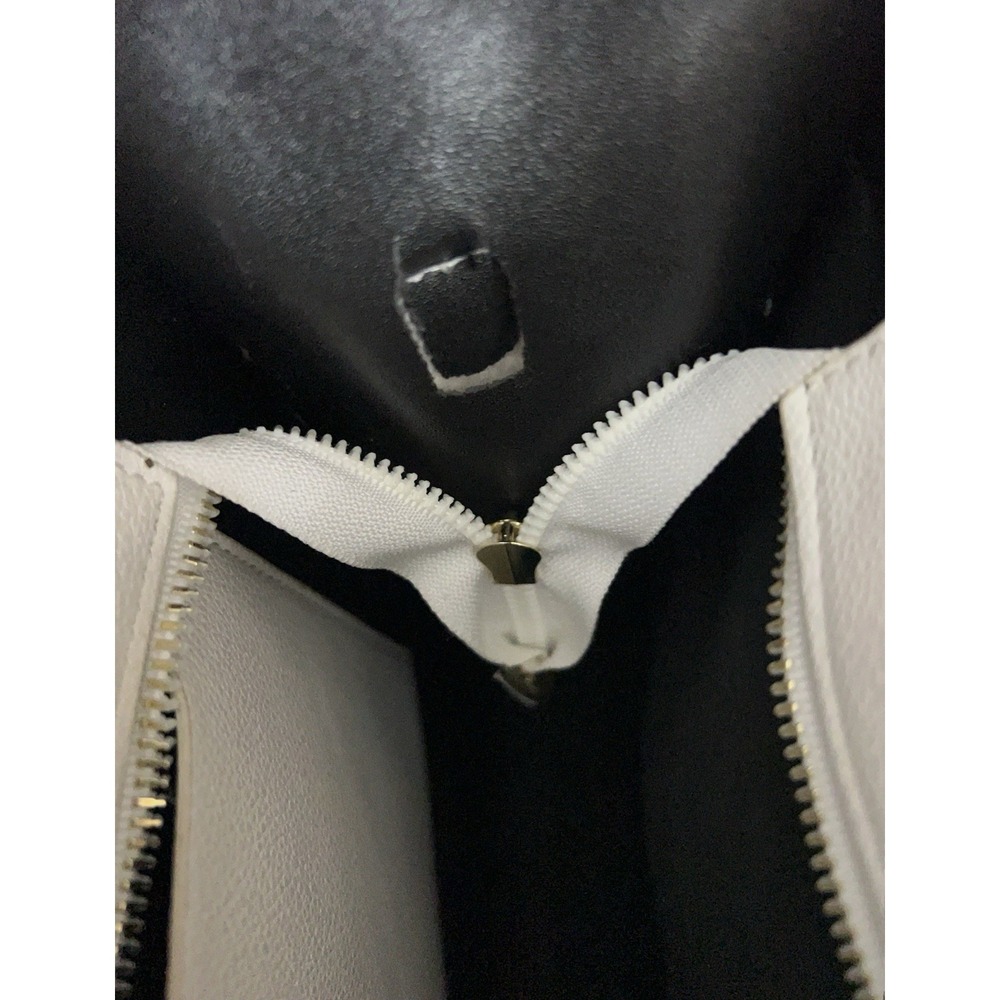 The Totebag Crossbody Bag‎ Tote White Vegan Leather Black Type - Picture 12 of 12